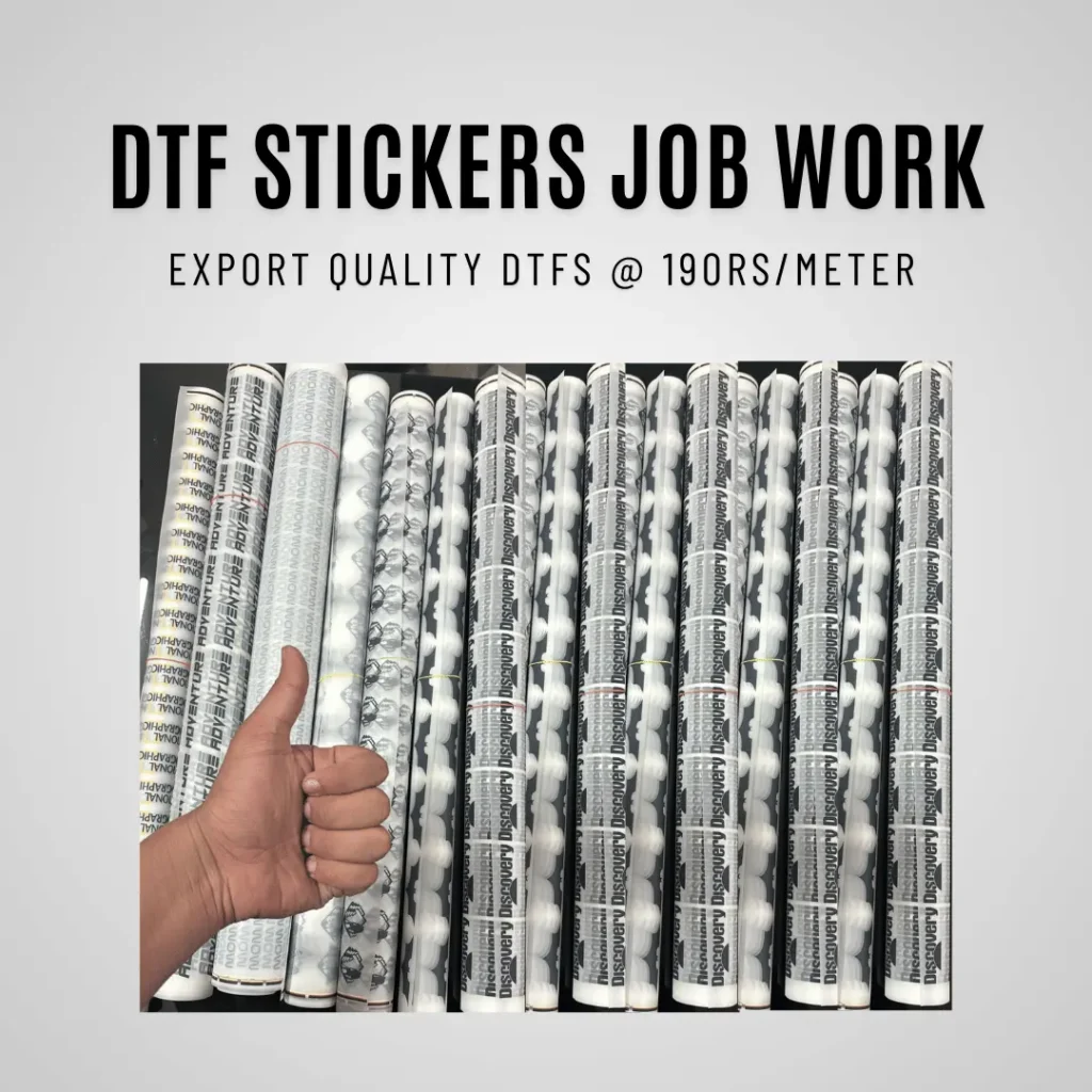 dtf stickers manufacturers | dtf stickers suppliers | dtf stickers job work