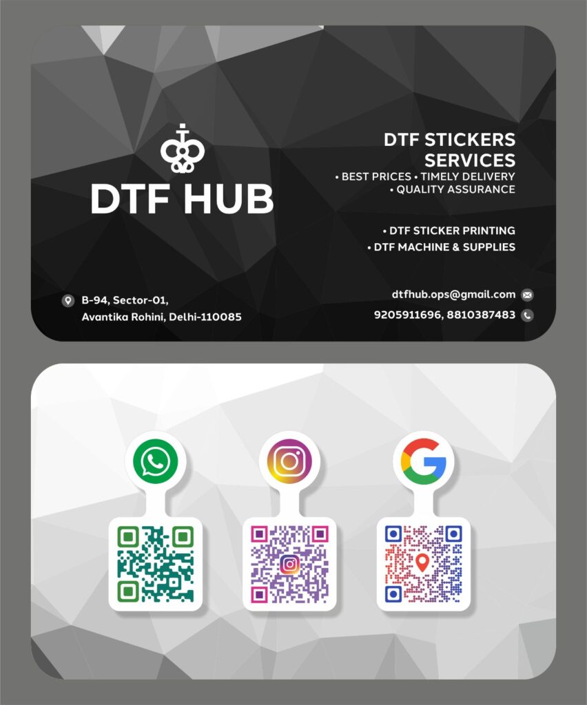 dtf hub business card