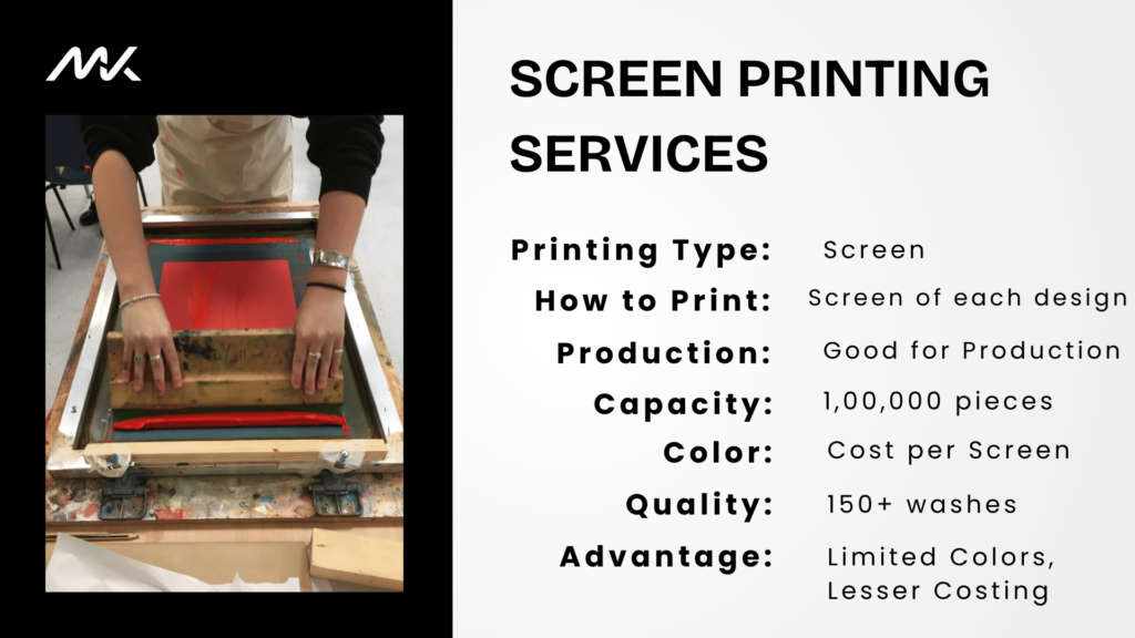 SCREEN PRINTING SERVICES | SCREEN PRINTING SERVICE PROVIDER