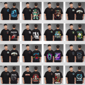 graphic designs for clthing brands | dtf hub | sinvats apparels | graphic design for startups and tshirt printing
