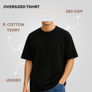 oversized tshirt for clothing brand | dtf hub | sinvats apparels |